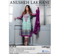Anusheh Lakhani Summer Lawn 2016 Original - 03 Pcs Suit -AL-06B